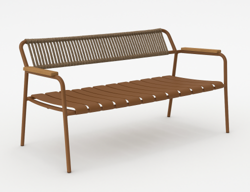 sofa Verdea, sofa Vermobil, sofa aluminiowa, sofa sztaplowana, sofa outdoorowa, sofa odporna na warunki atmosferyczne, sofa tarasowa