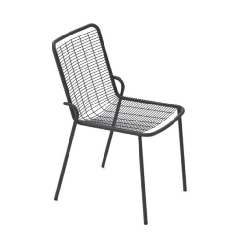 krzesło Roma, krzesło Vermobil, krzesło metalowe, krzesło sztaplowane, krzesło outdoorowe, krzesło odporne na warunki atmosferyczne, krzesło tarasowe