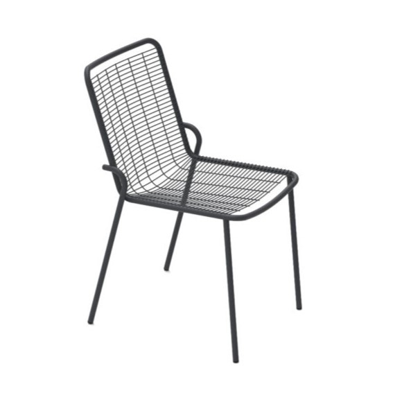 krzesło Roma, krzesło Vermobil, krzesło metalowe, krzesło sztaplowane, krzesło outdoorowe, krzesło odporne na warunki atmosferyczne, krzesło tarasowe