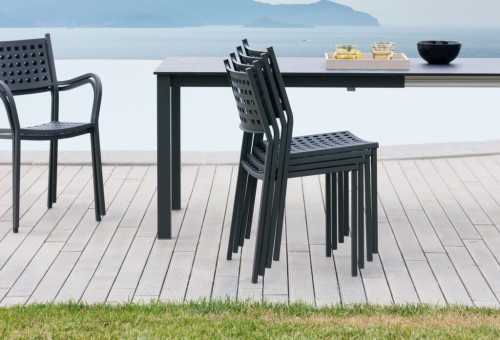 krzesło Alice, krzesło Vermobil, krzesło metalowe, krzesło sztaplowane, krzesło ogrodowe, krzesło outdoorowe, krzesło tarasowe, krzesło do ogródka restauracyjnego