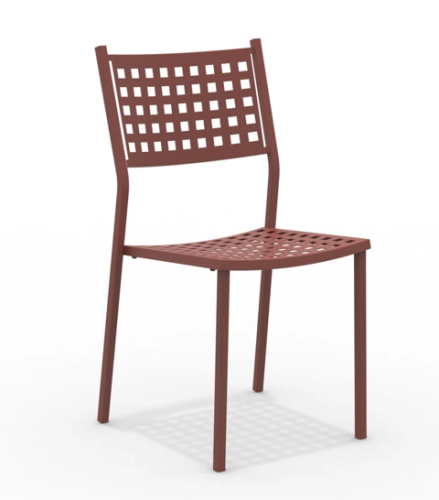 krzesło Alice, krzesło Vermobil, krzesło metalowe, krzesło sztaplowane, krzesło ogrodowe, krzesło outdoorowe, krzesło tarasowe, krzesło do ogródka restauracyjnego
