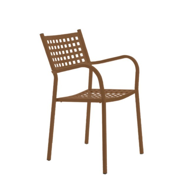 krzesło Alice, krzesło Vermobil, krzesło metalowe, krzesło sztaplowane, krzesło ogrodowe, krzesło outdoorowe, krzesło tarasowe, krzesło do ogródka restauracyjnego