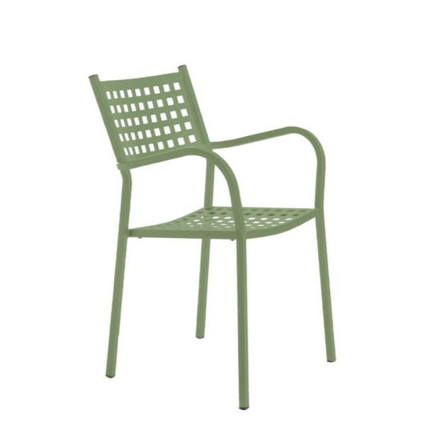 krzesło Alice, krzesło Vermobil, krzesło metalowe, krzesło sztaplowane, krzesło ogrodowe, krzesło outdoorowe, krzesło tarasowe, krzesło do ogródka restauracyjnego