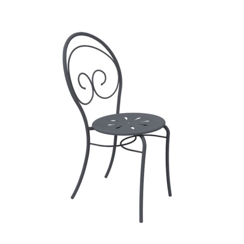 krzesło Mimmo, krzesło Vermobil, krzesło włoskie, włoski design, krzesło metalowe, krzesło ogrodowe, krzesło tarasowe, krzesło sztaplowane, krzesło do ogródka restauracyjnego