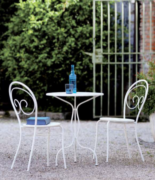 krzesło Mimmo, krzesło Vermobil, krzesło włoskie, włoski design, krzesło metalowe, krzesło ogrodowe, krzesło tarasowe, krzesło sztaplowane, krzesło do ogródka restauracyjnego