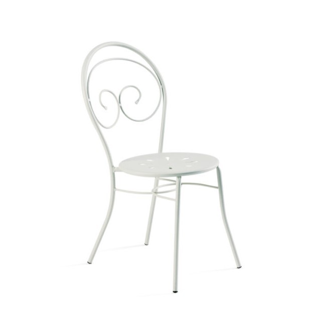 krzesło Mimmo, krzesło Vermobil, krzesło włoskie, włoski design, krzesło metalowe, krzesło ogrodowe, krzesło tarasowe, krzesło sztaplowane, krzesło do ogródka restauracyjnego