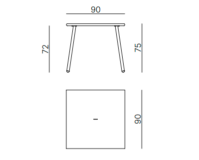 stół Roma, stół metalowy, stół tarasowy, stół do ogrodu, stół Vermobil, nowoczesny stół, duży stół