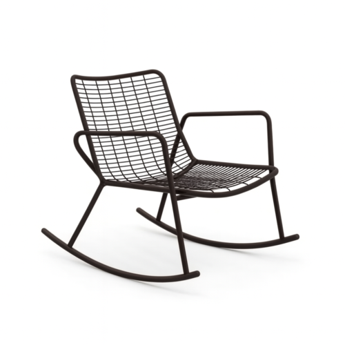 krzesło Roma, krzesło Vermobil, krzesło metalowe, krzesło bujane, krzesło outdoorowe, krzesło odporne na warunki atmosferyczne, krzesło tarasowe