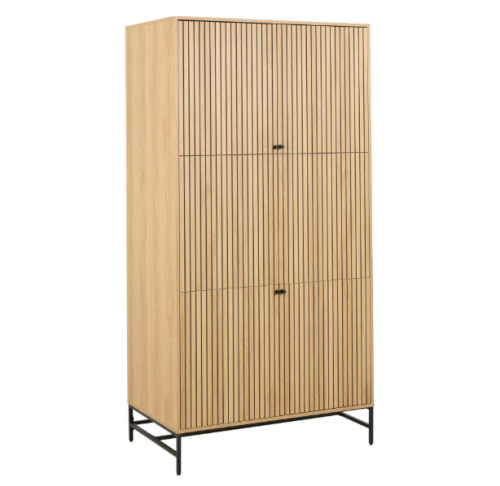 szafa Albany, szafa Actona, szafa dąb, szafa do sypialni, nowoczesna szafa, szafa w stylu skandynawskim, szafa lamele