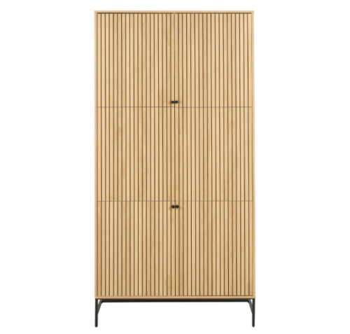 szafa Albany, szafa Actona, szafa dąb, szafa do sypialni, nowoczesna szafa, szafa w stylu skandynawskim, szafa lamele