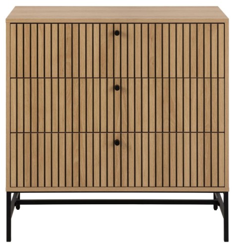 komoda Albany, komoda Actona, komoda dąb, komoda do sypialni, komoda do salonu, nowoczesna komoda, komoda w stylu skandynawskim, komoda lamele