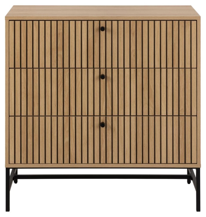 komoda Albany, komoda Actona, komoda dąb, komoda do sypialni, komoda do salonu, nowoczesna komoda, komoda w stylu skandynawskim, komoda lamele