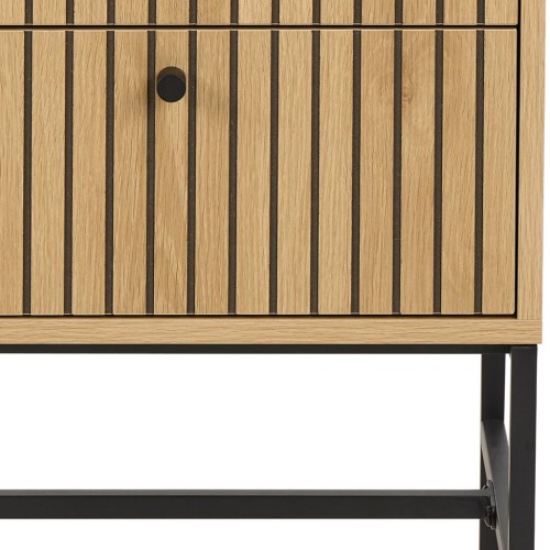 szafka nocna Albany, szafka nocna Actona, szafka nocna  dąb, szafka nocna do sypialni, nowoczesna szafka nocna, szafka nocna w stylu skandynawskim, szafka nocna lamele