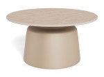 Stolik kawowy Santorini Beige  Ø70cm - Actona