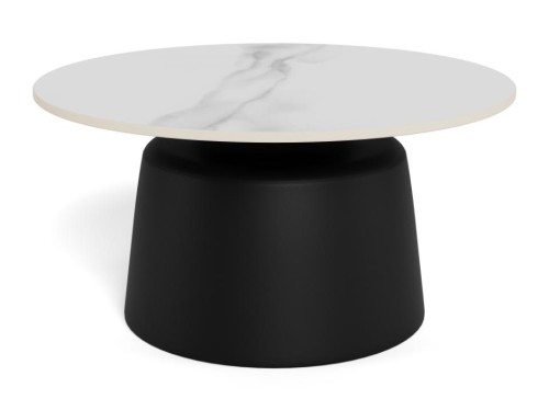 stolik kawowy Santorini, stolik kawowy Actona, stolik kawowy ceramiczny, stolik kawowy okrągły, stolik kawowy do salonu, stolik kawowy imitacja marmuru