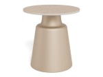 Stolik kawowy Santorini Beige  Ø45cm - Actona