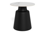 Stolik kawowy Santorini White Ø45cm - Actona