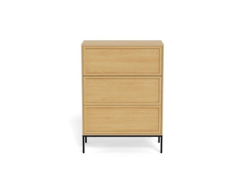 komoda Palmdale, komoda Actona, komoda imitacja dębu, komoda do salonu, komoda do sypialni, komoda w stylu boho, minimalistyczna komoda