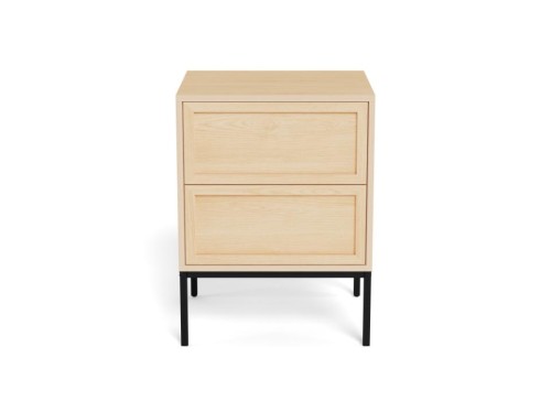 szafka nocna Palmdale, szafka nocna Actona, szafka nocna imitacja dębu, szafka nocna do sypialni, szafka nocna w stylu boho, minimalistyczna szafka nocna