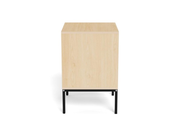 szafka nocna Palmdale, szafka nocna Actona, szafka nocna imitacja dębu, szafka nocna do sypialni, szafka nocna w stylu boho, minimalistyczna szafka nocna