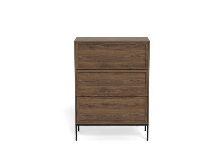 komoda Palmdale, komoda Actona, komoda imitacja dębu, komoda do salonu, komoda do sypialni, komoda w stylu boho, minimalistyczna komoda