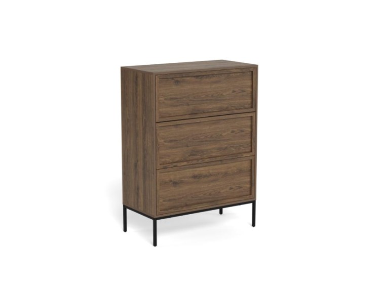 komoda Palmdale, komoda Actona, komoda imitacja dębu, komoda do salonu, komoda do sypialni, komoda w stylu boho, minimalistyczna komoda