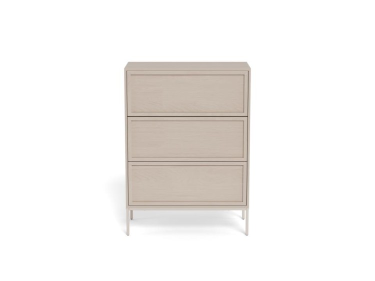 komoda Palmdale, komoda Actona, komoda imitacja dębu, komoda do salonu, komoda do sypialni, komoda w stylu boho, minimalistyczna komoda