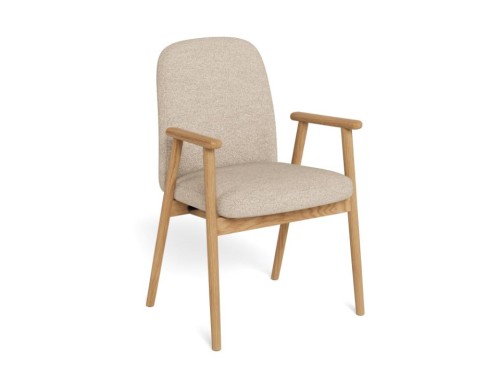 krzesło Calvin, krzesło Actona, krzesło tapicerowane, krzesło z drewna dębowego, krzesło jadalniane, krzesło drewniane, krzesło w stylu skandynawskim