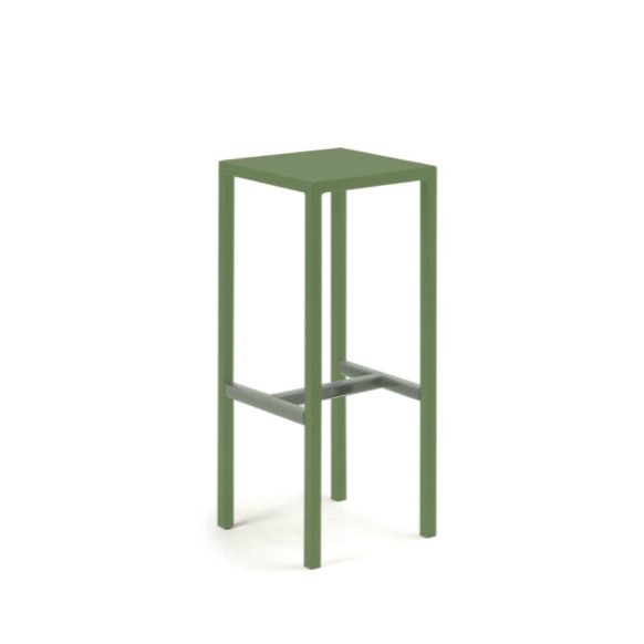 hoker Seaside, hoker Vermobil, hoker metalowy, hoker outdoorowy, hoker minimalistyczny, włoski design, hoker na taras, hoker do restauracji