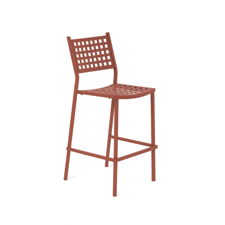 hoker Alice, hoker Vermobil, hoker metalowy, hoker sztaplowany, hoker ogrodowy, hoker outdoorowy, hoker tarasowy, hoker do ogródka restauracyjnego