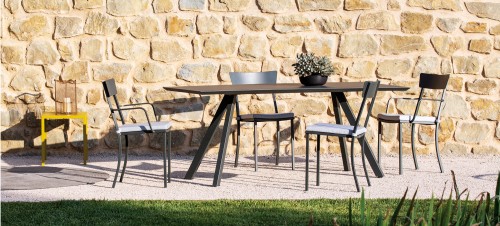 krzesło Mogan, krzesło Vermobil, krzesło stalowe, krzesło sztaplowane, krzesło outdoorowe, krzesło ogrodowe, krzesło tarasowe, krzesło do ogródka restauracyjnego