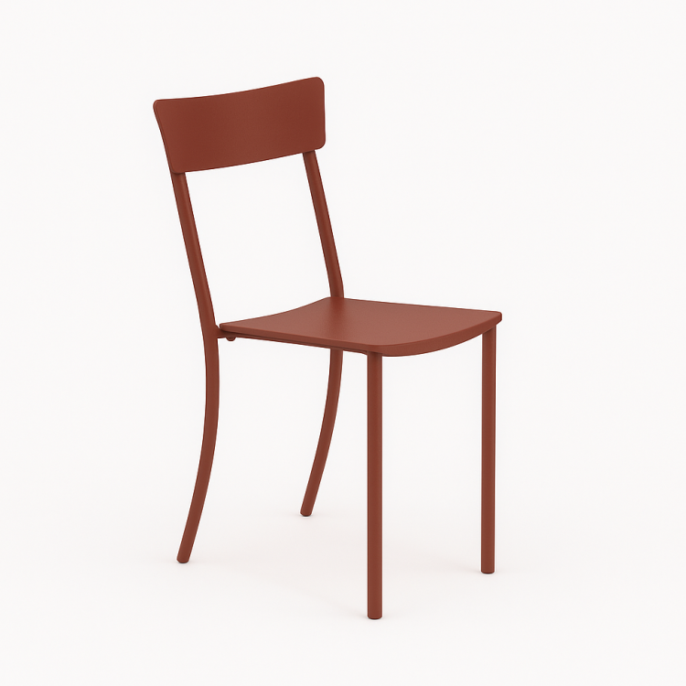 krzesło Mogan, krzesło Vermobil, krzesło stalowe, krzesło sztaplowane, krzesło outdoorowe, krzesło ogrodowe, krzesło tarasowe, krzesło do ogródka restauracyjnego