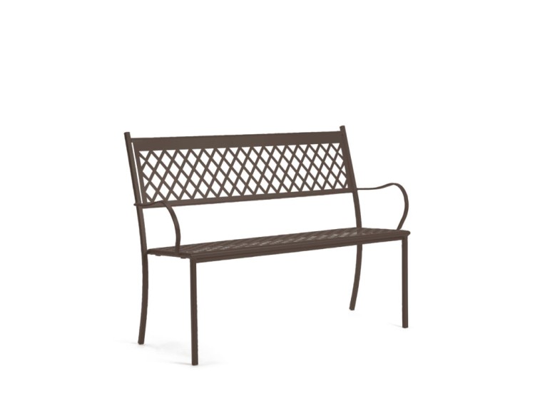 ławka Summertime, ławka sztaplowana, ławka ogrodowa, ławka outdoorowa, ławka metalowa, ławka ażurowa, ławka ogrodowa, ławka do restauracji