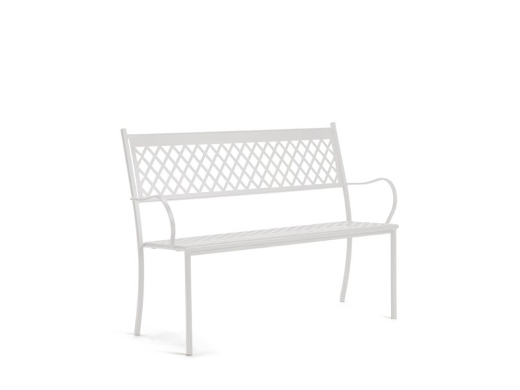 ławka Summertime, ławka sztaplowana, ławka ogrodowa, ławka outdoorowa, ławka metalowa, ławka ażurowa, ławka ogrodowa, ławka do restauracji