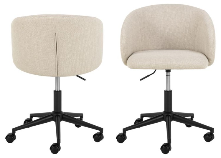 krzesło Eleanor, krzesło Actona, krzesło obrotowe, krzesło biurowe, krzesło tapicerowane, krzesło z podłokietnikami