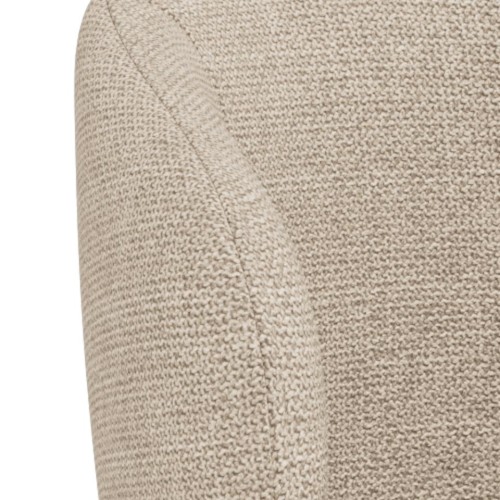 hoker Eleanor, hoker Actona, hoker tapicerowany, hoker obrotowy, hoker do jadalni, hoker do kuchni, nowoczesny hoker, beżowy hoker