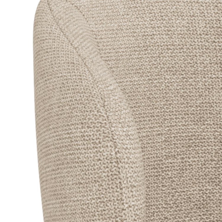 hoker Eleanor, hoker Actona, hoker tapicerowany, hoker obrotowy, hoker do jadalni, hoker do kuchni, nowoczesny hoker, beżowy hoker