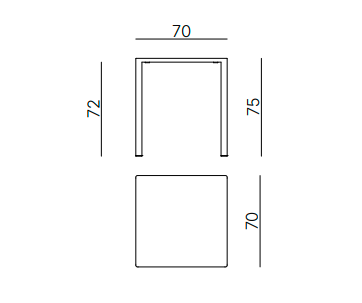 stół Fox, stół Vermobil, stół stalowy, stół outdoorowy, stół odporny na warunki atmosferyczne, stół tarasowy