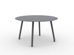 Stół Verdea VD1300 Ø130cm szary - Vermobil