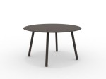 Stół Verdea VD1300 Ø130cm brązowy - Vermobil