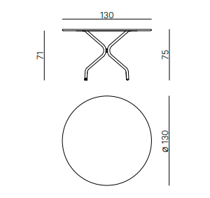 stół Springtime, stół Vermobil, stół outdoorowy, stół odporny na warunki atmosferyczne, stół tarasowy, stół ogrodowy