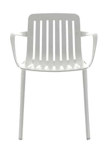 krzesło Plato, krzesło Magis, krzesło aluminiowe, krzesło sztaplowane, krzesło outdoorowe, krzesło odporne na warunki atmosferyczne, krzesło tarasowe