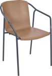 Krzesło Rod anthracite/cappuccino - Ezpeleta