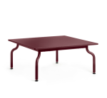 Stolik kawowy South 90x90cm bordowy - Magis