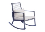 Fotel bujany Flow antracytowy - Greenwood