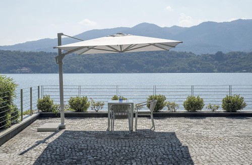parasol Firenze, parasol Greenwood, parasol boczny, parasol ogrodowy, parasol kwadratowy, parasol do restauracji