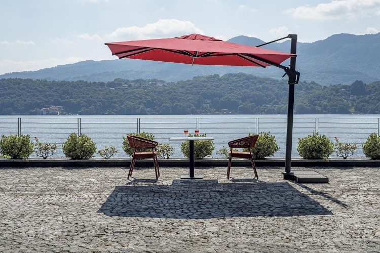 parasol Firenze, parasol Greenwood, parasol boczny, parasol ogrodowy, parasol kwadratowy, parasol do restauracji