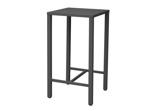 stolik barowy Iseo, stolik barowy Greenwood, stolik barowy metalowy, stolik do ogródka restauracyjnego, stolik do restauracji, stolik outdoorowy, stolik odporny na warunki atmosferyczne, stolik sztaplowany
