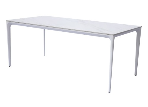 stół Alghero, stół tarasowy, stół Greenwood, stół aluminiowy, stół imitacja kamienia, stół outdoorowy