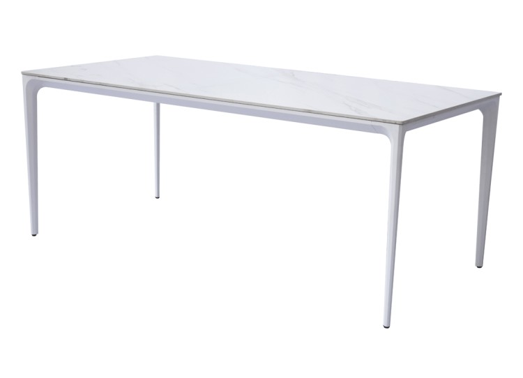 stół Alghero, stół tarasowy, stół Greenwood, stół aluminiowy, stół imitacja kamienia, stół outdoorowy